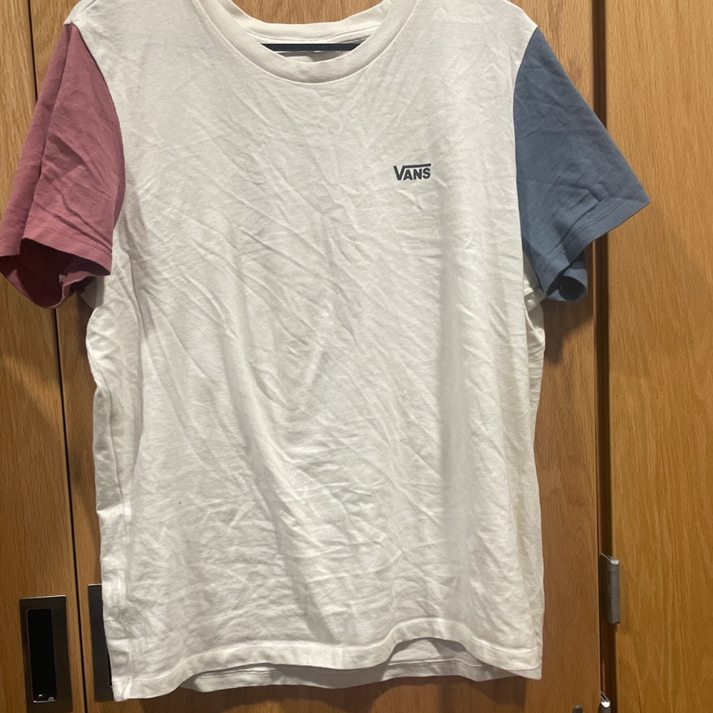 color block vans tshirt in size XXL!